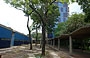 UCV CARACAS. La Facoltà di Architettura ed Urbanistica con le pareti azzurre e blu