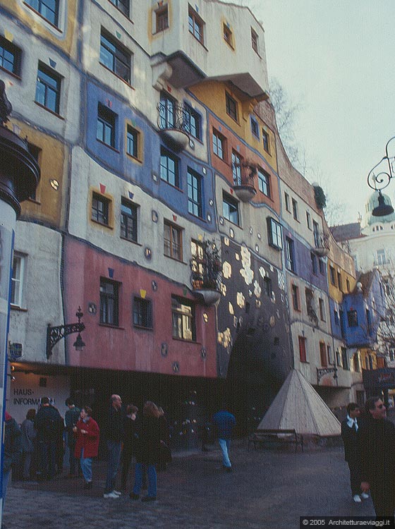LANDSTRASSE E IL BELVEDERE - Hundertwasserhaus: 