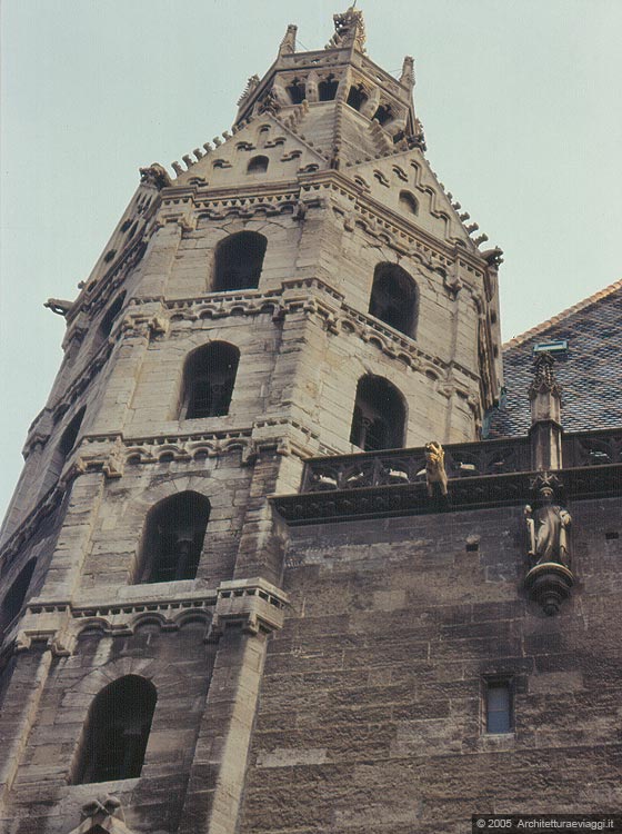 L'INNERE STADT - Cattedrale di S. Stefano (Stephansdom) - la torre