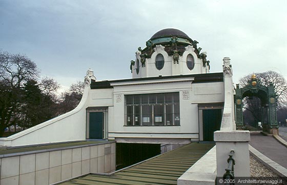 SCHONBRUNN - Stadtbahn Hofpavillon (Stazioni della metropolitana) - O. Wagner