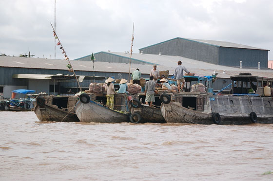 CAI RANG - DELTA DEL MEKONG - Il Mekong è uno dei maggiori fiumi al mondo
