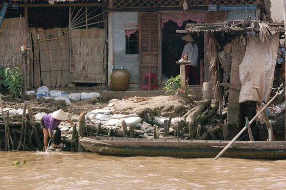 DELTA DEL MEKONG - La vita sulle rive del Mekong