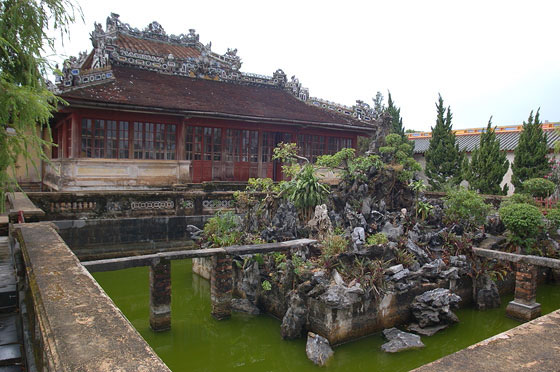 HUE' - Biblioteca reale ad ovest del giardino di Thieu Phuong (giardino di aroma prolungato)