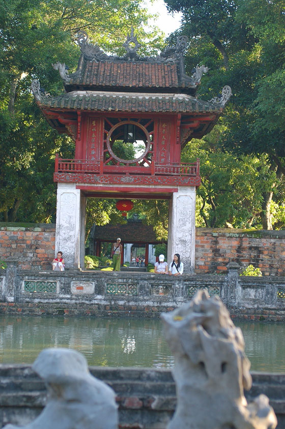 HANOI - Tempio della Letteratura: Padiglione Khué Van 
