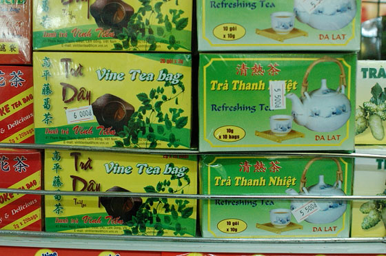 HANOI - I diversi tipi di tè vietnamita