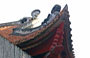 HANOI. Van Mieu: particolare della tradizionale copertura con le punte rivolte verso l'alto