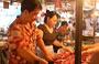 HANOI. Mercato di Pho Gia Ngu: i macellai, forse marito e moglie